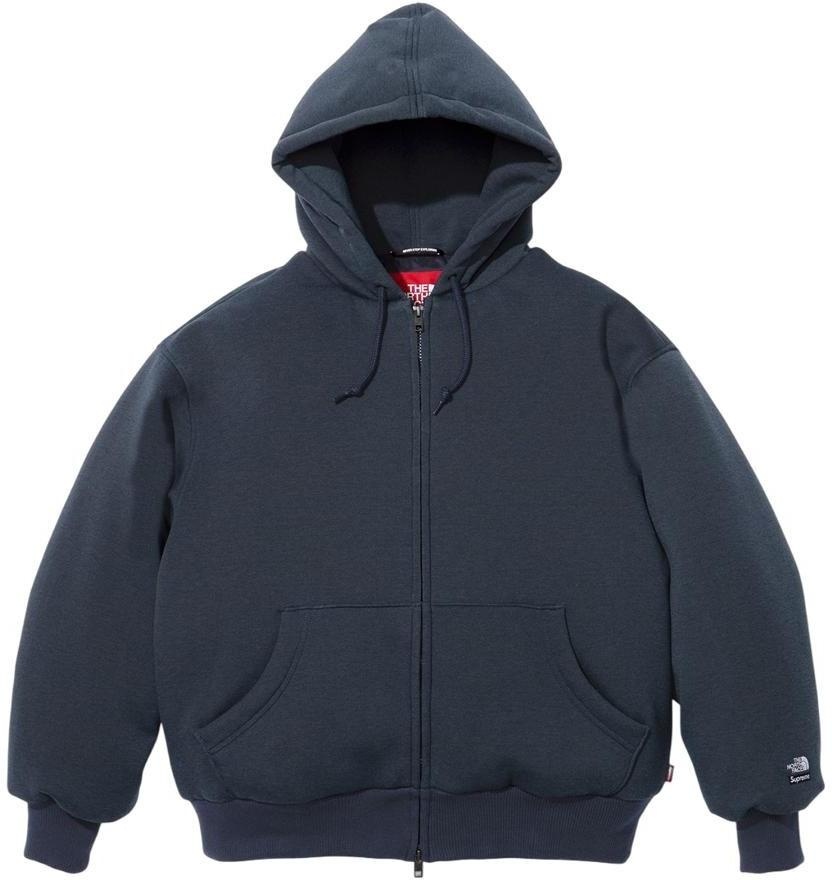 Supreme®/The North Face® Down Zip Up Hooded Sweatshirt view 17
